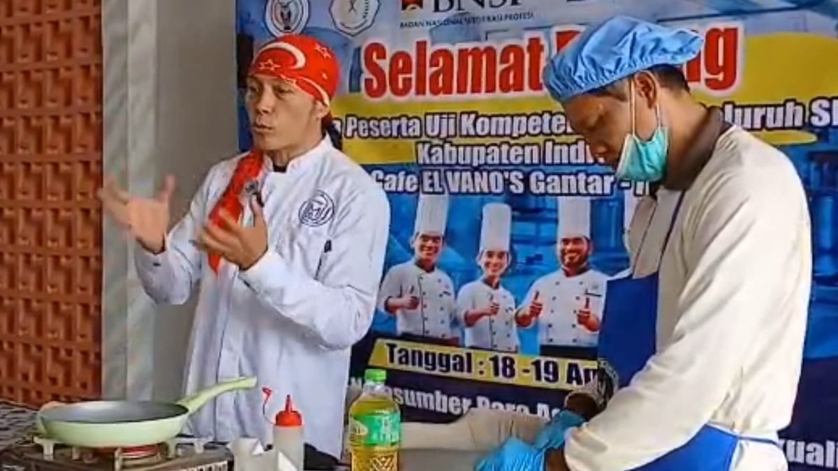 Aksi Nyata Seni Kuliner: Demo Memasak Uji Kompetensi di Kafe Elvano's