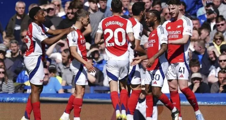 Arsenal Ditahan Imbang Everton 1-1 di Goodison Park