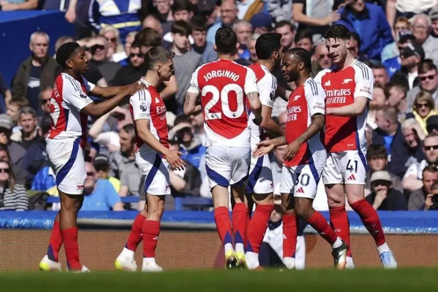 Arsenal Ditahan Imbang Everton 1-1 di Goodison Park