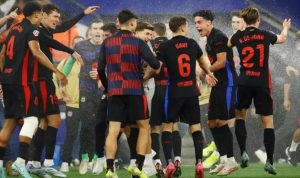 Barcelona Juara La Liga Usai Kalahkan Espanyol di Derby