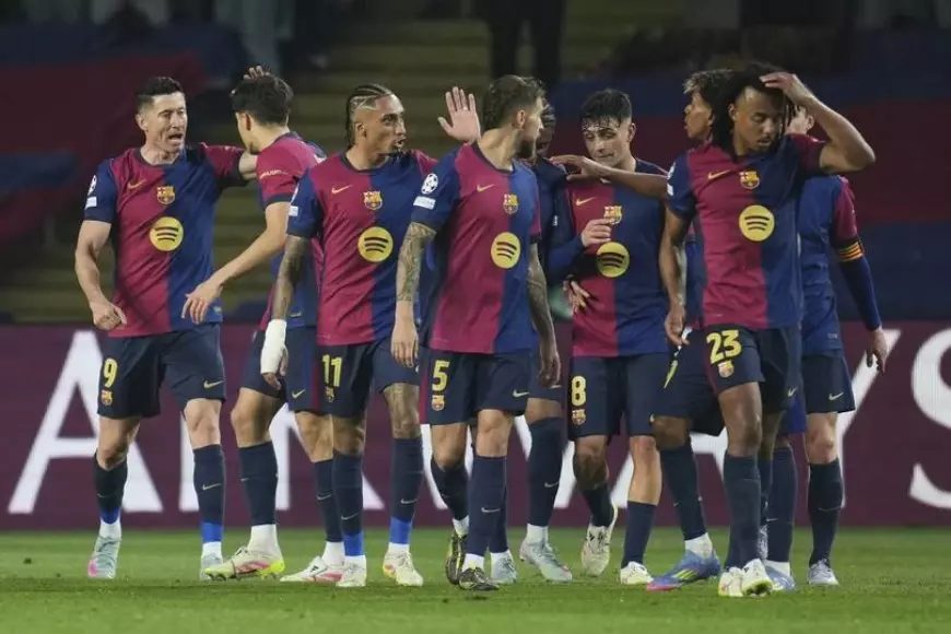 Barcelona Pesta Gol ke Gawang Dortmund, Lewandowski dan Yamal Pimpin Kemenangan Telak