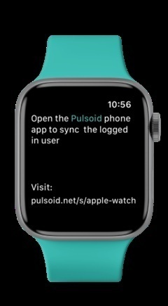 Buka aplikasi Pulsoid di Apple Watch