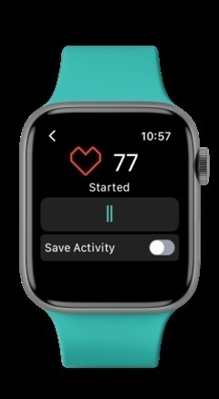 Buka aplikasi Pulsoid di Apple Watch