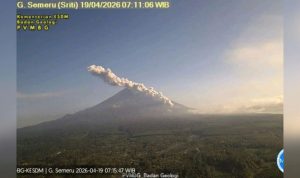 Gunung Semeru Siaga, Alat Pantau di Malang Hilang Dicuri