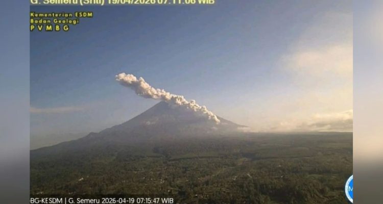 Gunung Semeru Siaga, Alat Pantau di Malang Hilang Dicuri