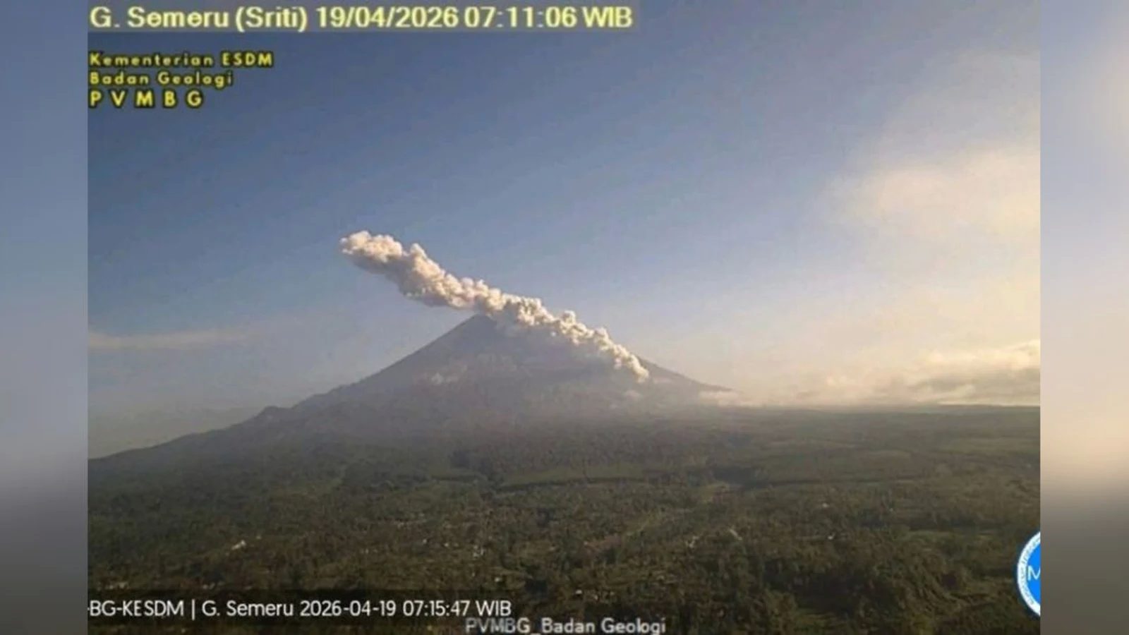 Gunung Semeru Siaga, Alat Pantau di Malang Hilang Dicuri