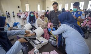 Jemaah Haji Indramayu Kloter Pertama Tiba di Asrama Haji