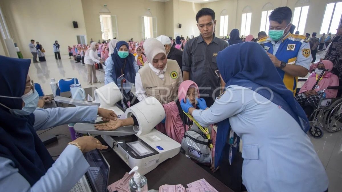 Jemaah Haji Indramayu Kloter Pertama Tiba di Asrama Haji