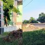 Kondisi Kumuh Depan Kantor Desa Jumbleng Tuai Kekesalan Warga