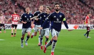 Manchester United Libas Bilbao 3-0 di Leg Pertama Semifinal Liga Europa