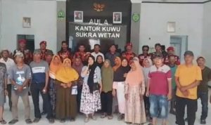 Program BSPS: Warga Sukra Antusias Ikuti Sosialisasi Bedah Rumah