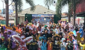 Ratusan Siswa TK Se-Haurgeulis Ikut Lomba Fashion Show DIjoyland Cipancuh