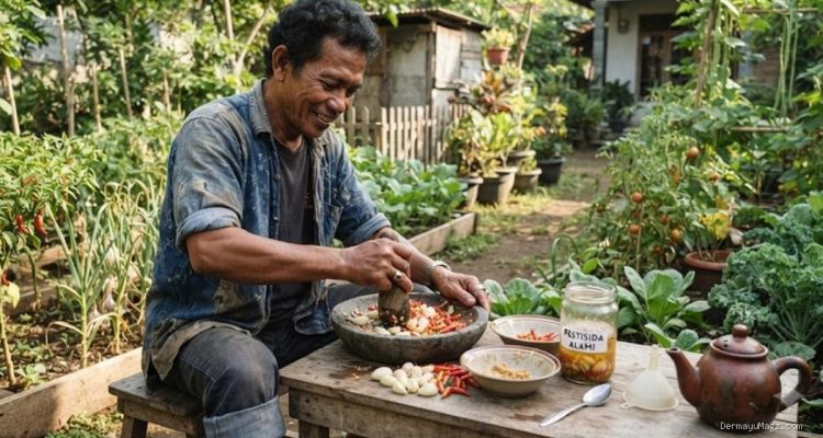 Racikan Pestisida Alami Ampuh Usir Ulat dan Semut, Cuma 3 Bahan
