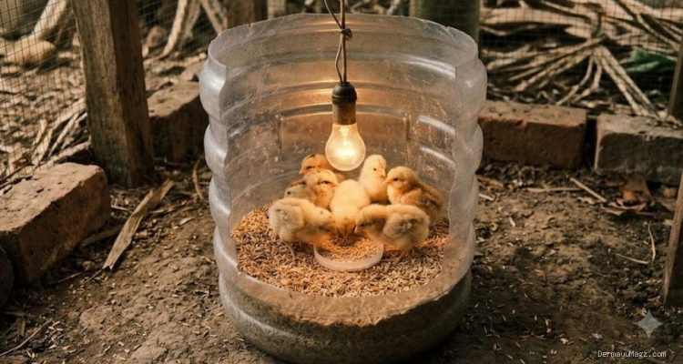 Tips Hemat: Cara Membuat Brooder Anak Ayam dari Galon Bekas
