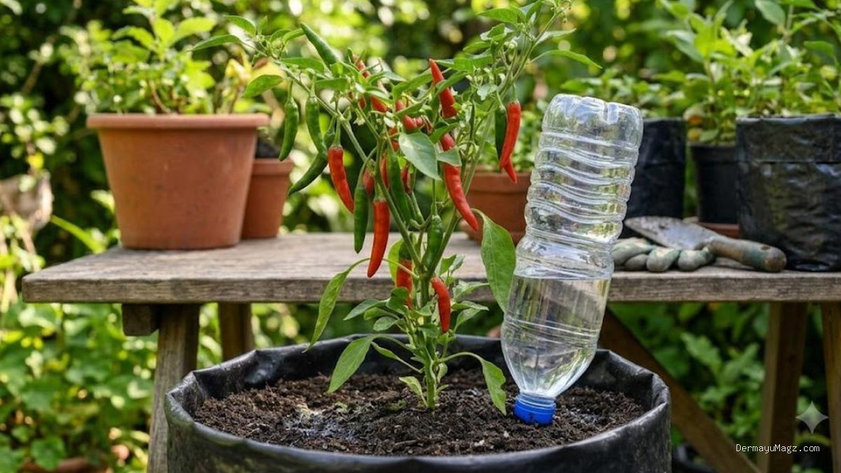 Trik Hemat Air: Cara Membuat Sistem Self-Watering dari Botol Bekas