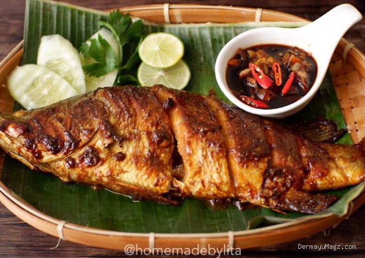 Photo by kreasimasakan.com - Resep Ikan Kakap Putih Bakar Bumbu Parape Khas Makassar Manis Gurih