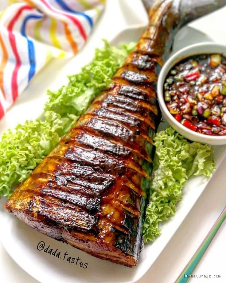 Photo by pinterest.com - Resep Ikan Tenggiri Bakar Bumbu Kunyit Lengkuas Wangi Semerbak