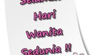 Selamat Hari Wanita Sedunia