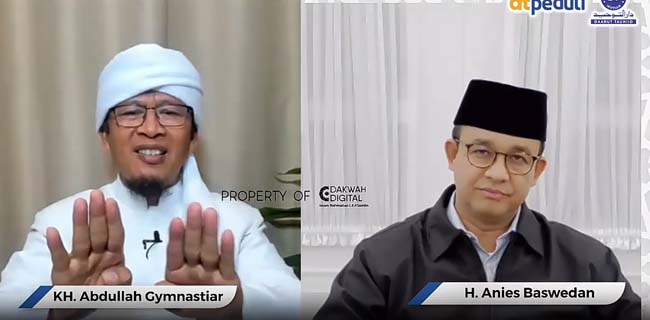 Anies Sambangi Aa Gym saat Masa Tenang: Dapat Ilmu dan Hikmah
