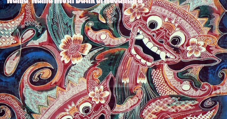 Gambar Batik Barong
