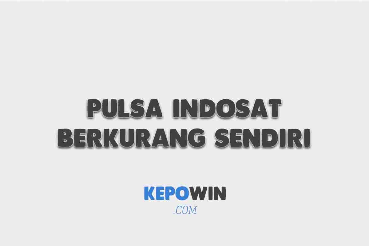 Pulsa Indosat Berkurang
