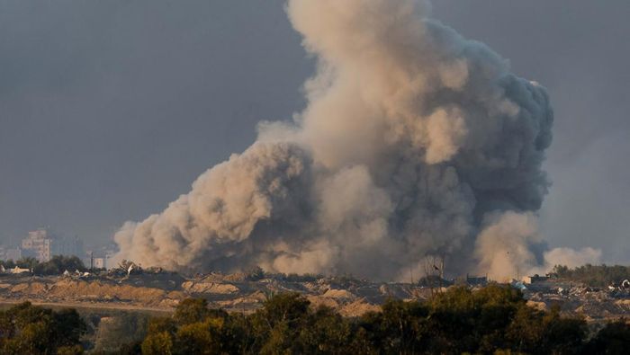 Pilu! Warga Gaza Terpaksa Makan Rumput untuk Cegah Kelaparan
