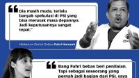 Fahri Hamzah Vs Tsamara Amany Soal PSI Bikin Masa Depan Rusak