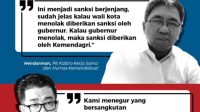 Walikota Pariaman vs 3 Kementerian Soal SKB Seragam Sekolah