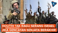 Pemimpin Houthi Ancam Tingkatkan Serangan Jika Israel Terus Gempur Gaza