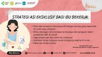 Mendukung Wanita Bekerja Mempraktikkan ASI Eksklusif