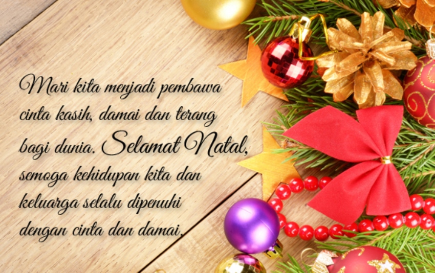 Ucapan Untuk Hari Natal
