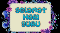 Tulisan Ucapan Selamat Hari Guru