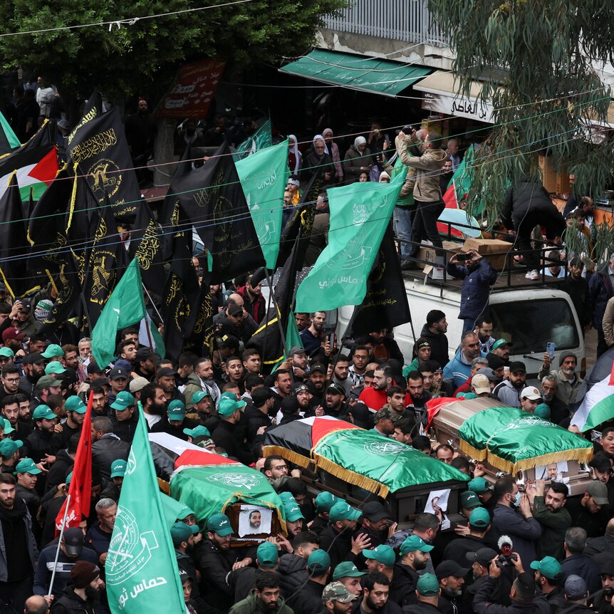 Dunia Hari Ini: Ribuan Warga Menghadiri Pemakaman Wakil Pemimpin Hamas
