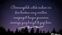 Kata Kata Untuk Malam Hari Yang Sunyi