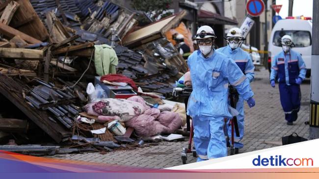 Lebih dari 200 Korban Gempa Jepang Hilang, Pencarian Terus Dilakukan
