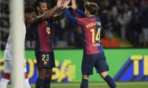 Barcelona Pesta Gol, Kalahkan Osasuna 3-0 di La Liga
