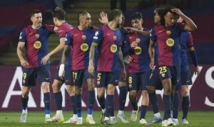 Barcelona Pesta Gol ke Gawang Dortmund, Lewandowski dan Yamal Pimpin Kemenangan Telak