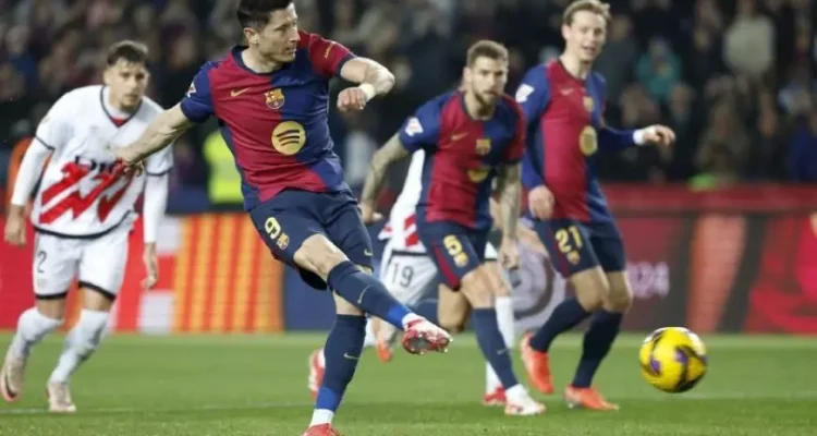 Barcelona Raih Kemenangan Tipis Atas Rayo Vallecano