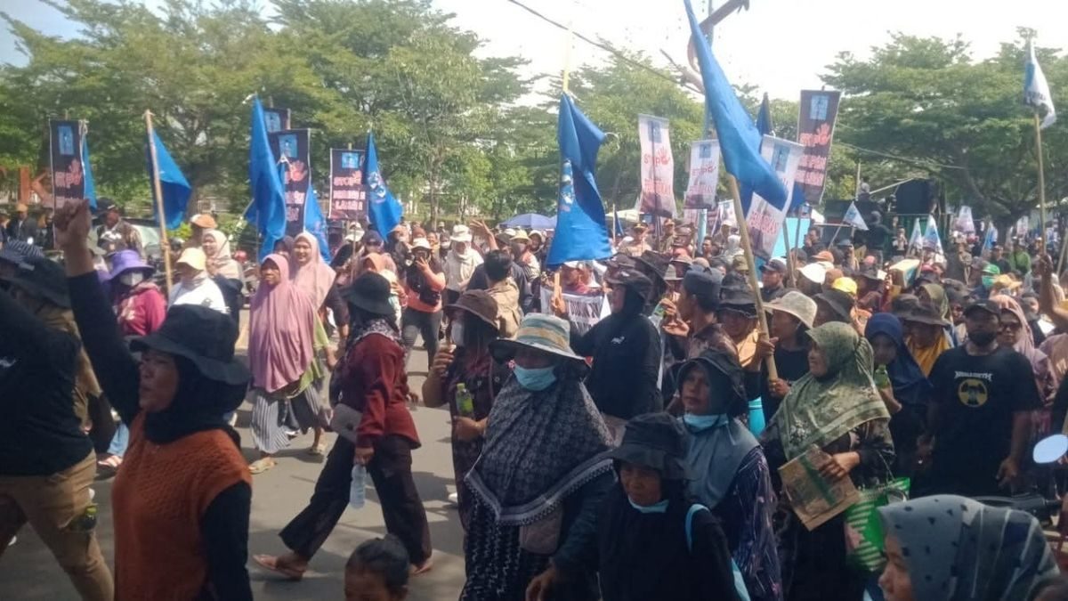 Gelombang Penolakan Tambak Nelayan Pantura Menguat, Petambak Indramayu Kembali Berunjuk Rasa
