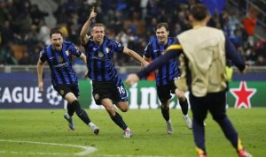 Inter Milan Hempaskan Barcelona dalam Drama 13 Gol di San Siro