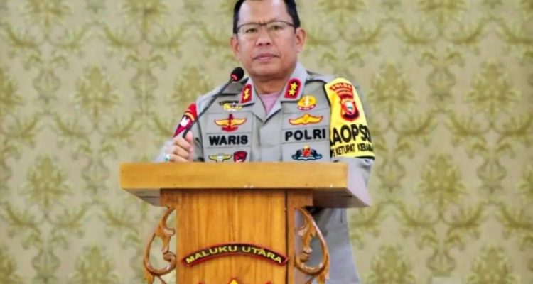 Irjen Pol Waris Agono Purna Tugas Sebagai Kapolda Malut