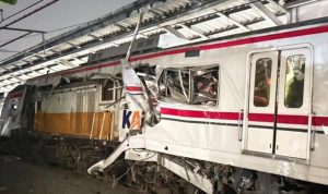 Kereta Argo Bromo dan KRL bertabrakan di Stasiun Bekasi Timur, evakuasi penumpang sedang berlangsung