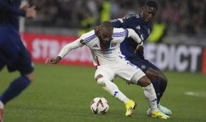 Lyon vs Manchester United Berakhir Imbang di Leg Pertama Perempat Final Liga Europa