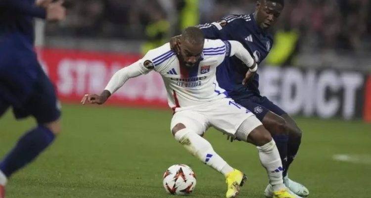Lyon vs Manchester United Berakhir Imbang di Leg Pertama Perempat Final Liga Europa