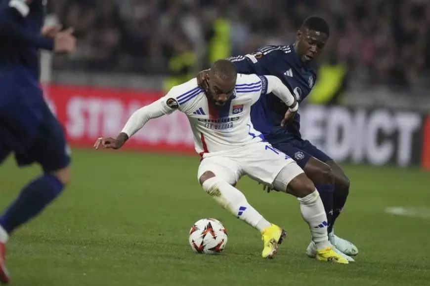 Lyon vs Manchester United Berakhir Imbang di Leg Pertama Perempat Final Liga Europa