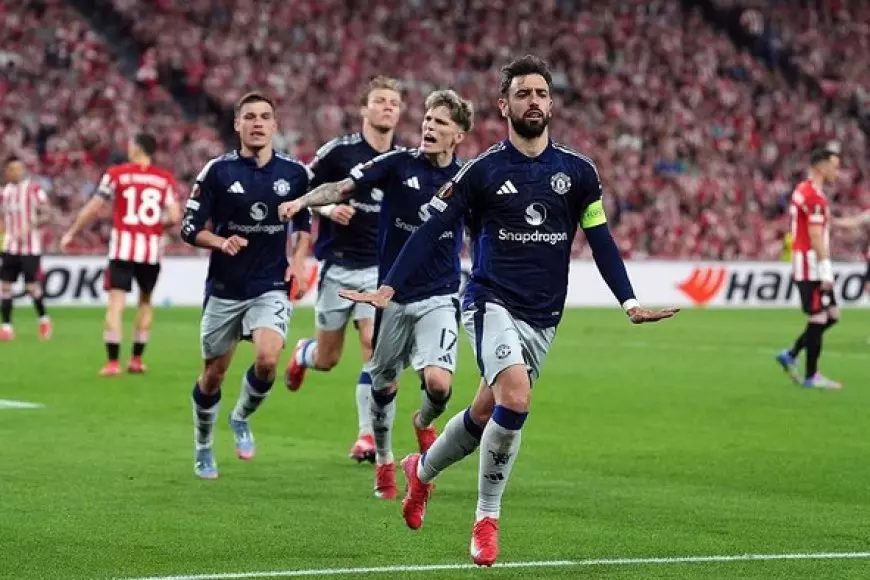 Manchester United Libas Bilbao 3-0 di Leg Pertama Semifinal Liga Europa