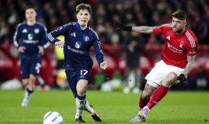 Nottingham Forest Taklukkan Manchester United dengan Skor Tipis