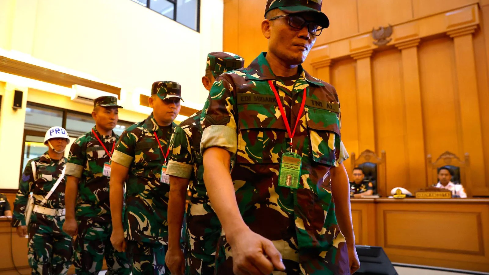 Oditur Militer Ungkap Motif Penyiraman Air Keras, Empat Terdakwa Terancam Hukuman 12 Tahun