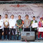 Parade Bakat Siswa Meriahkan HUT ke-43 SMPN 1 Lelea