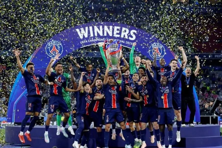 Paris Saint-Germain Raih Trofi Liga Champions untuk Pertama Kalinya